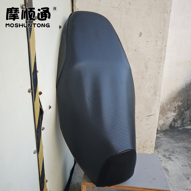 Suitable for Xin Da Zhou Honda Ns125D Motorcycle, Thickened Leather Waterproof Seat Cover, Sun Protection, Anti-Slip, Full-Cover Seat Cover