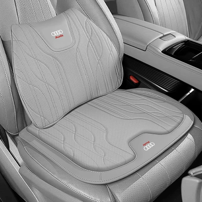 Waist support | A4L A6L A5 A3 Q5L Q7 - gray-seat-cushion-lumbar-support