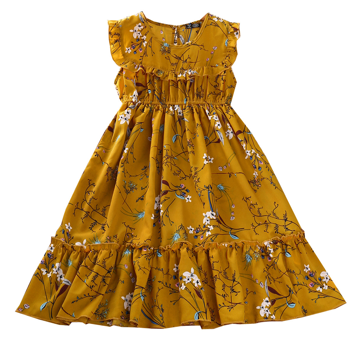 Ärmellose Prinzessinnenkleider im Retro-Stil für Mädchen – Sommermode für Kinder von 8 bis 16 Jahren_voghion.com