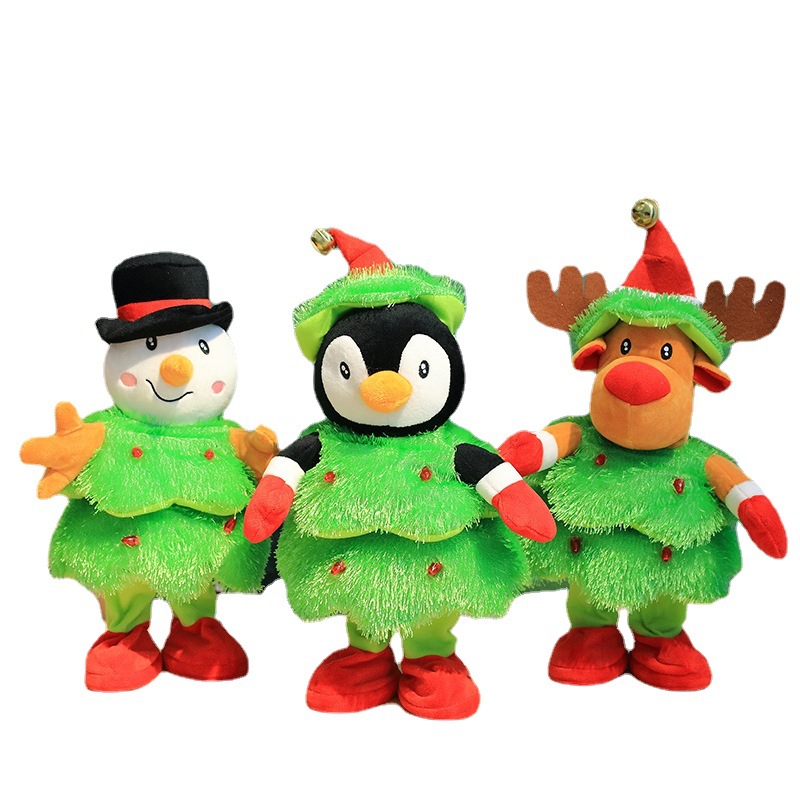 Canto y baile circo animal encantador flor alces árbol de Navidad Hada ciervo conejo cactus aprender a hablar cumpleaños