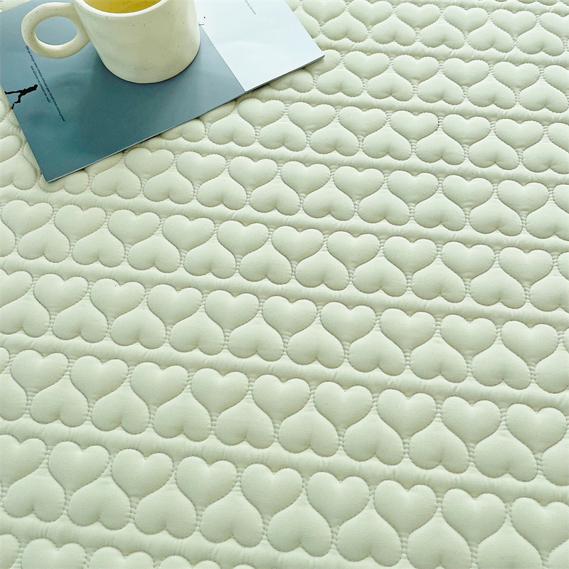 Al por mayor nueva clase A impermeable aislamiento de orina cubierta de cama acolchada engrosada Simmons colchón cubierta protectora simple color sólido colcha