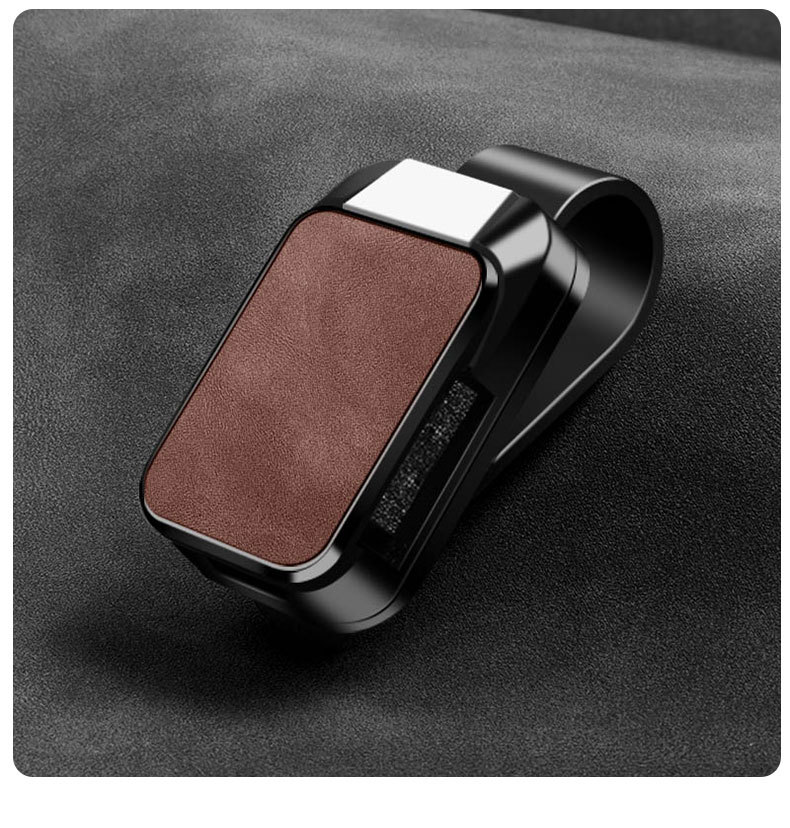 Car Glasses Holder Multifunctional Car Sun Visor Storage Clip Glasses Frame In-Car Sunglasses Clip for Storing Glasses