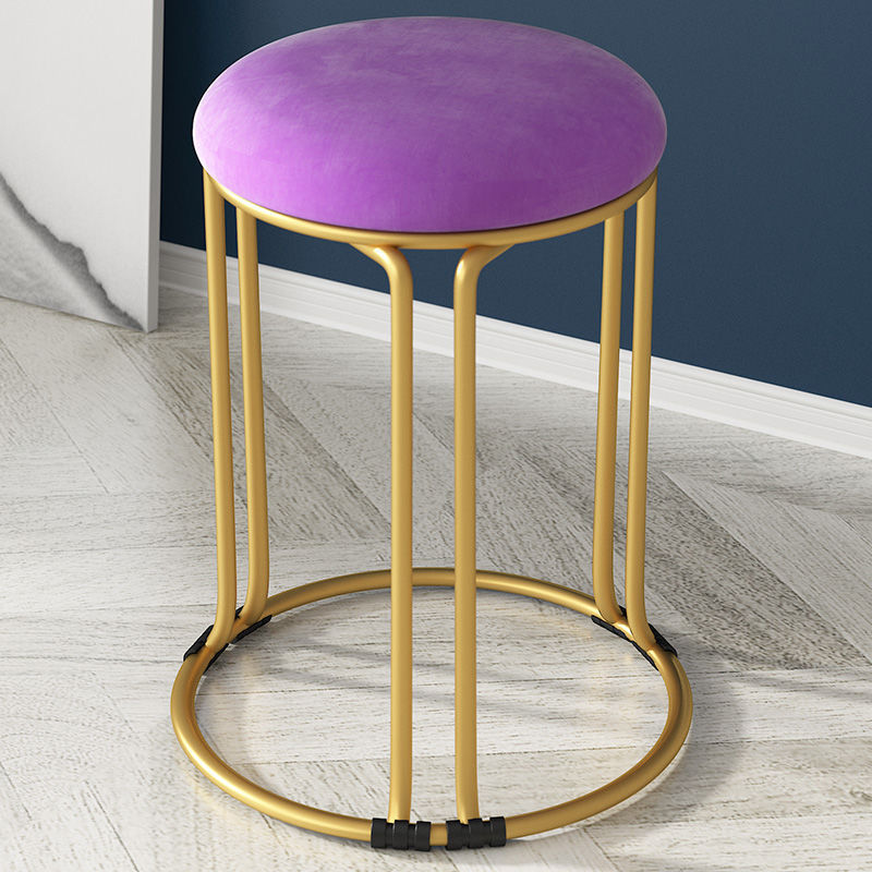 보라색 스웨이드 골드 다리 ✓ ✓