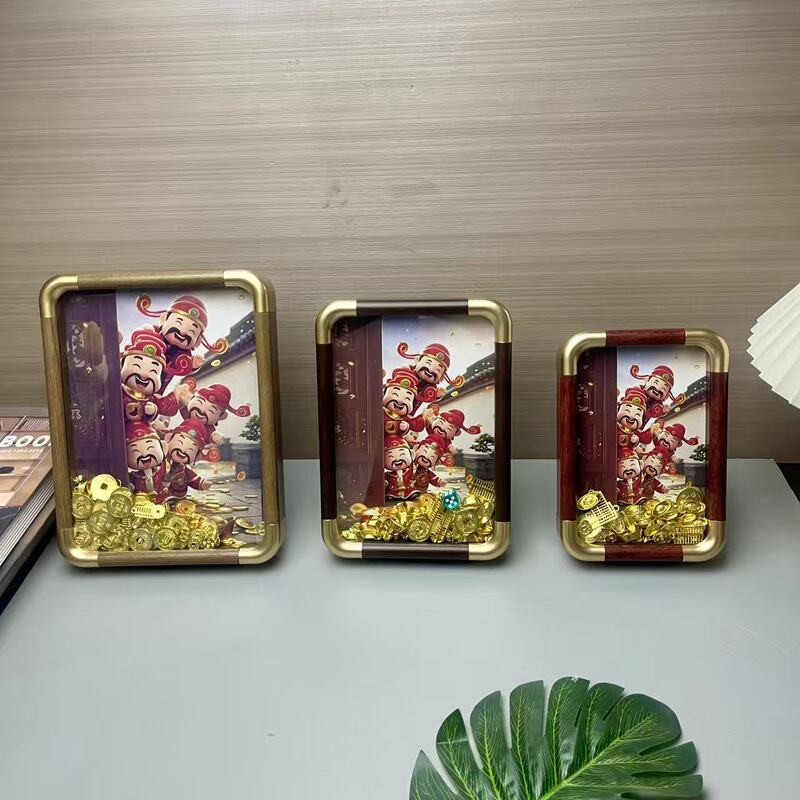 Festive and Creative Live Broadcast Photo Props and Ornaments, Exquisite Fortune-Bringing Photo Frames, Desktop Funny Gifts Festive and Creative Live Broadcast Photo Props and Ornaments, Exquisite Fortune-Bringing Photo Frames, Desktop Funny Gifts