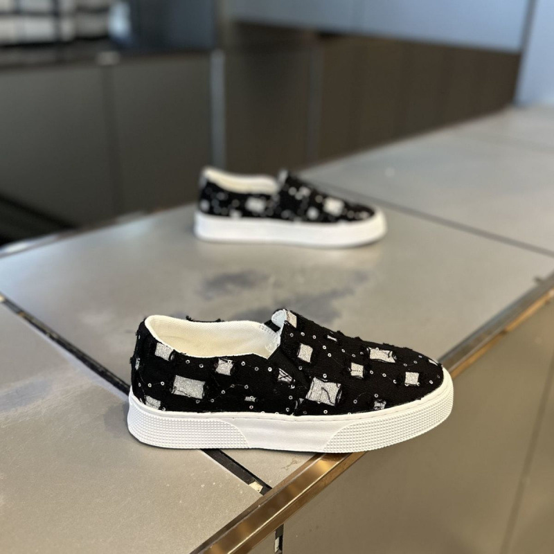 Men's Summer Slip-On Canvas Shoes, Casual Everyday Men's Shoes, Comfortable And Lightweight, Sequin Shoes, Fresh Style M_vogvips.com