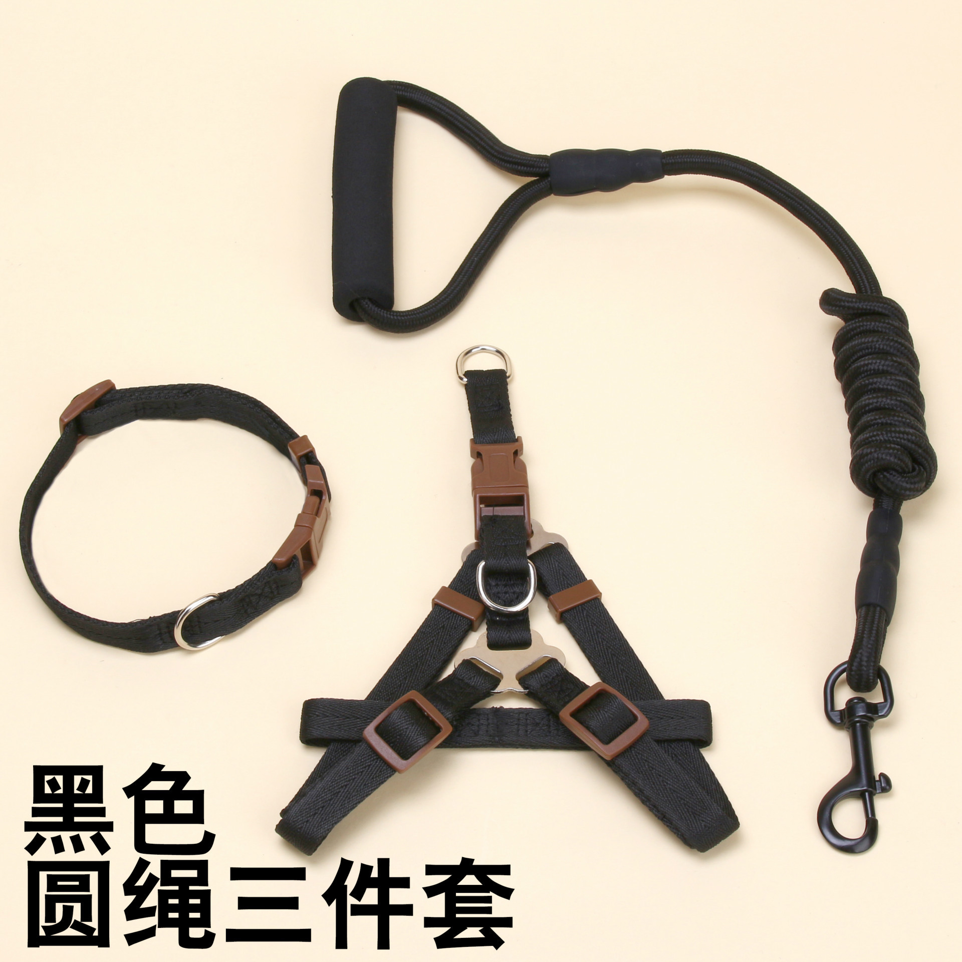 Nueva correa para perros, cuerda para perros de tamaño mediano, cuerda p, cuerda para pasear a su perro, cuerda para perros, cadena para perros para mascotas, fábrica al por mayor