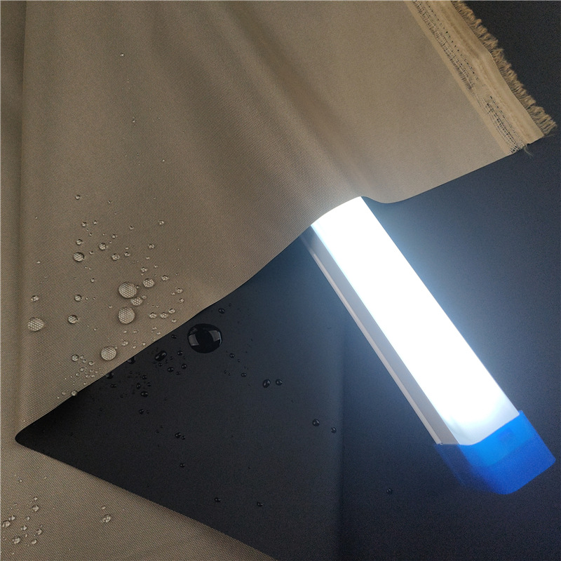 黑膠防曬遮陽隔熱防水布料面料防雨遮擋遮光牛津戶外天幕帳篷布料