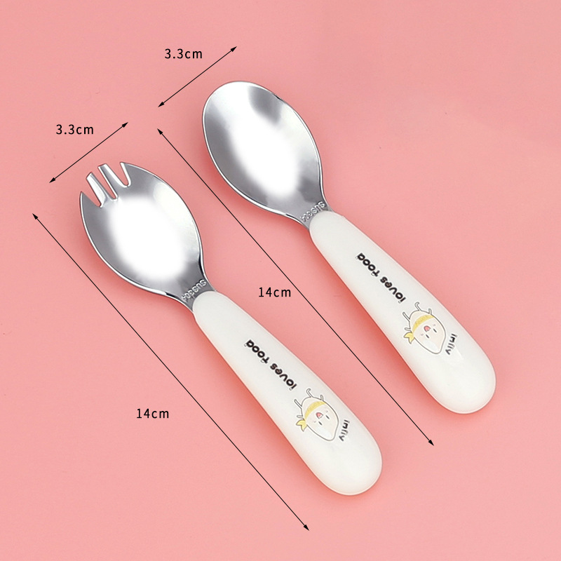 상자가없는 어린이 포크 스푼