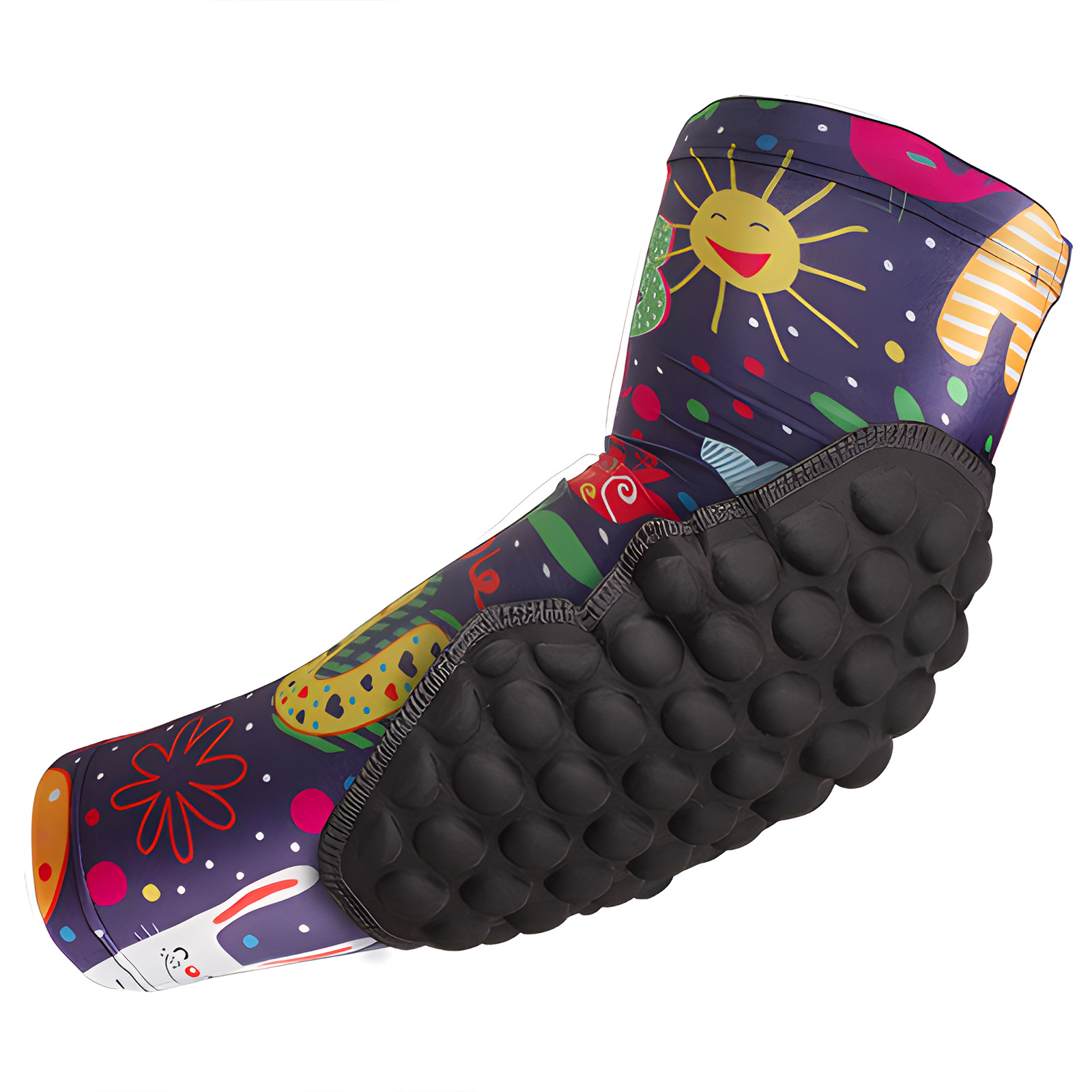 En stock de cinco colores de los niños rótula panal anticolisión deportes rótula baloncesto al aire libre montar equipo de protección de rodilla