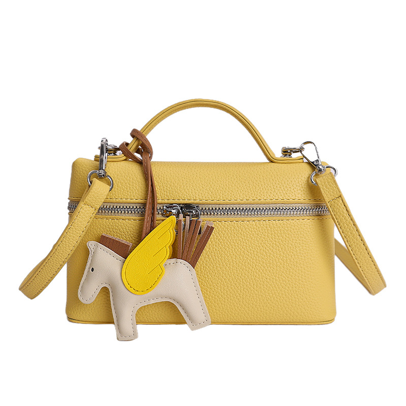 Bolso de mano de alta calidad coreano para mujeres 2026 nuevo nicho de bolso de caja de lujo ligero casual simple hombro bolso de mujer