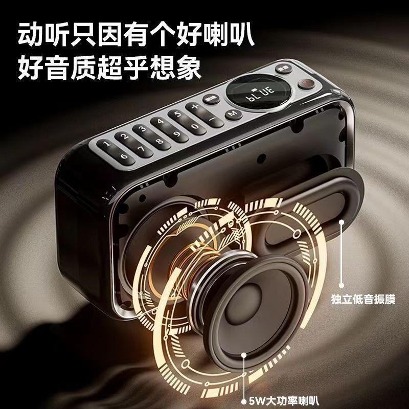 山水F35ラジオ老人朝練屋外カード音響新型無線bluetoothスピーカー携帯大音量|undefined