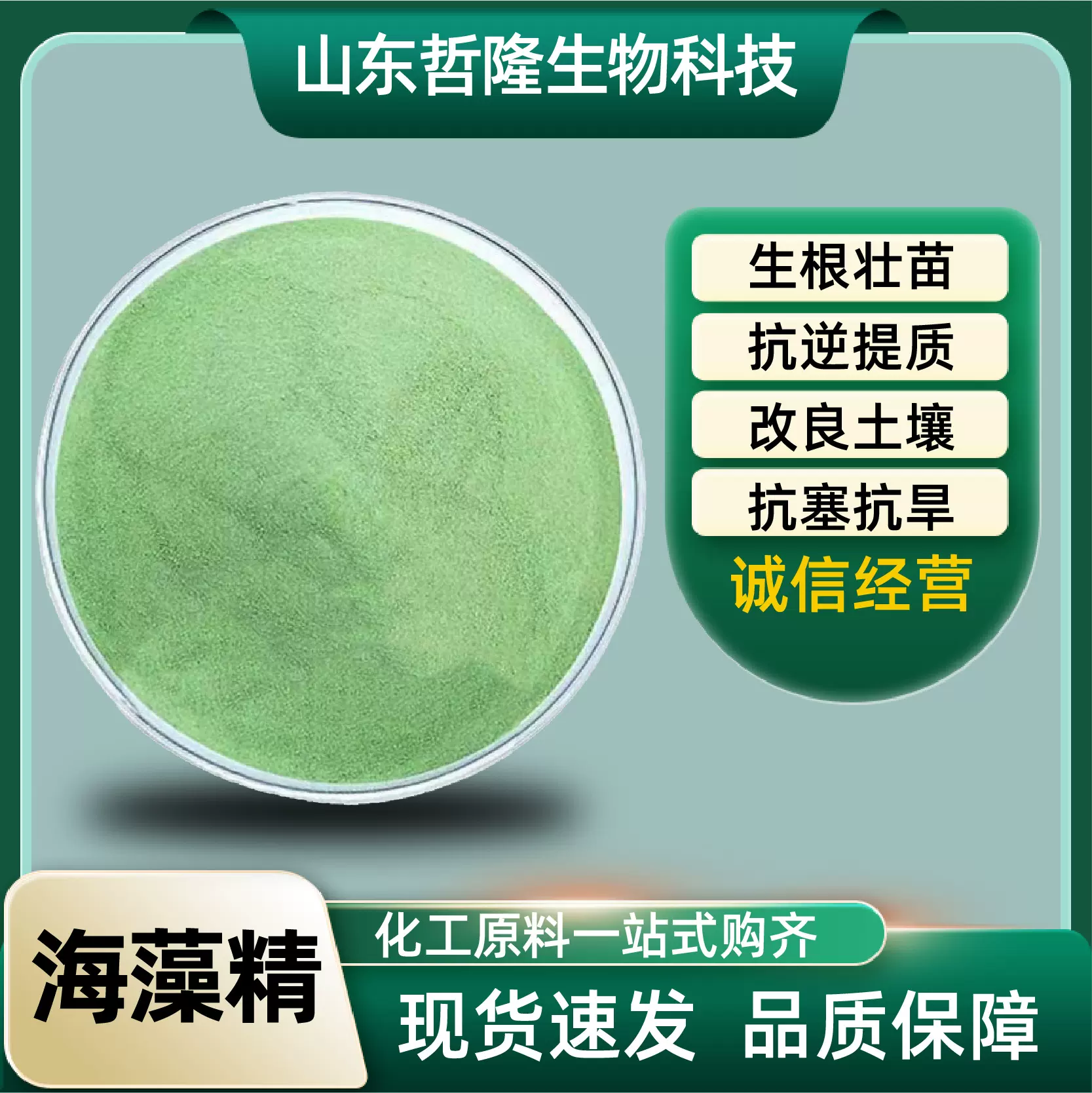 厂家直供酶解绿色海藻精全水溶叶面肥冲施肥生根壮苗水溶海藻精