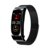 Headphones, bracelet, smart watch, suitable for import, 2 in 1, bluetooth, tracks heartbeat, measures blood pressure