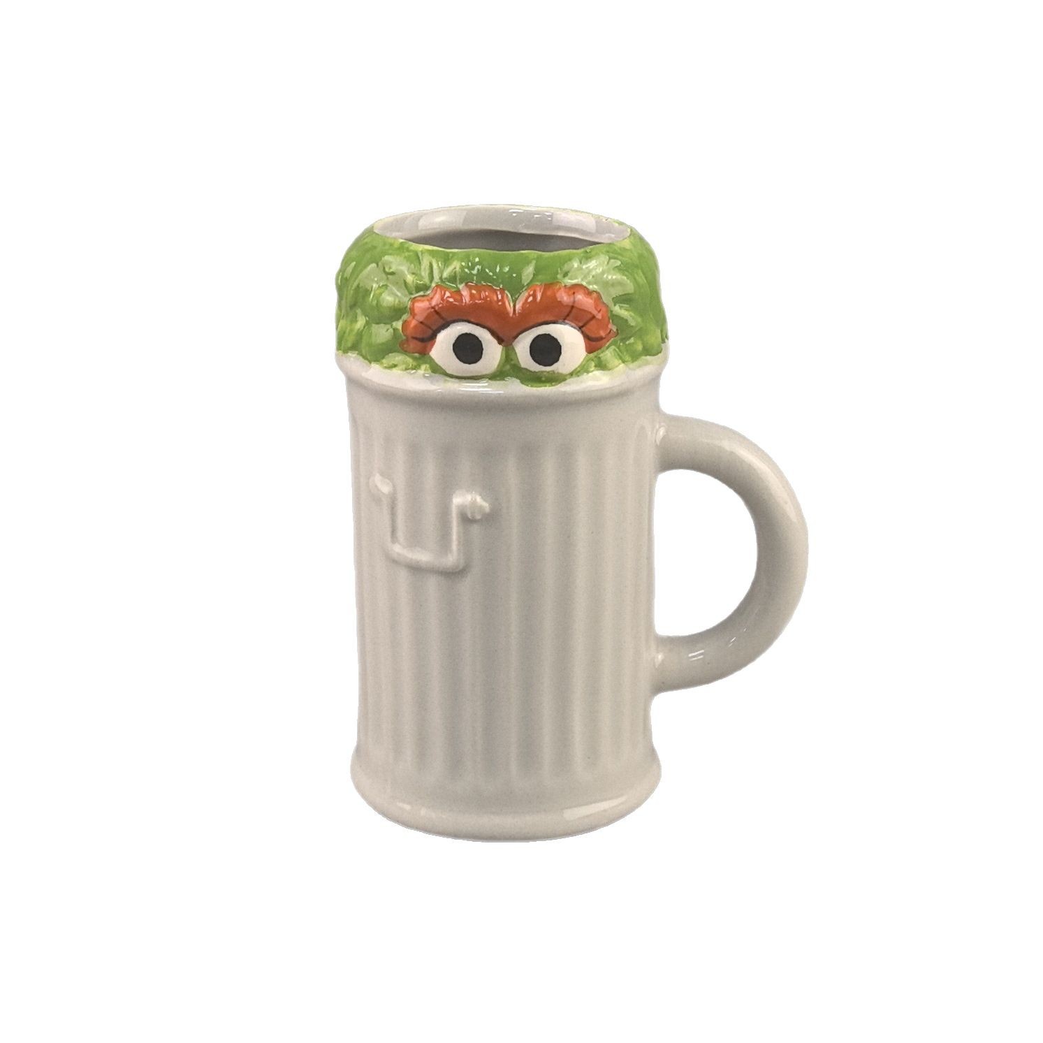 Personalizado lindo, divertido, feo, lindo, bola de pelo, bote de basura, taza de cerámica, Oscar, diseño de nicho, cerámica personalizada