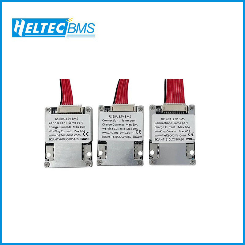 HeltecBMS6S/7S/10S/13S/30A/60A 24V带平衡锂电池保护板磷酸铁锂