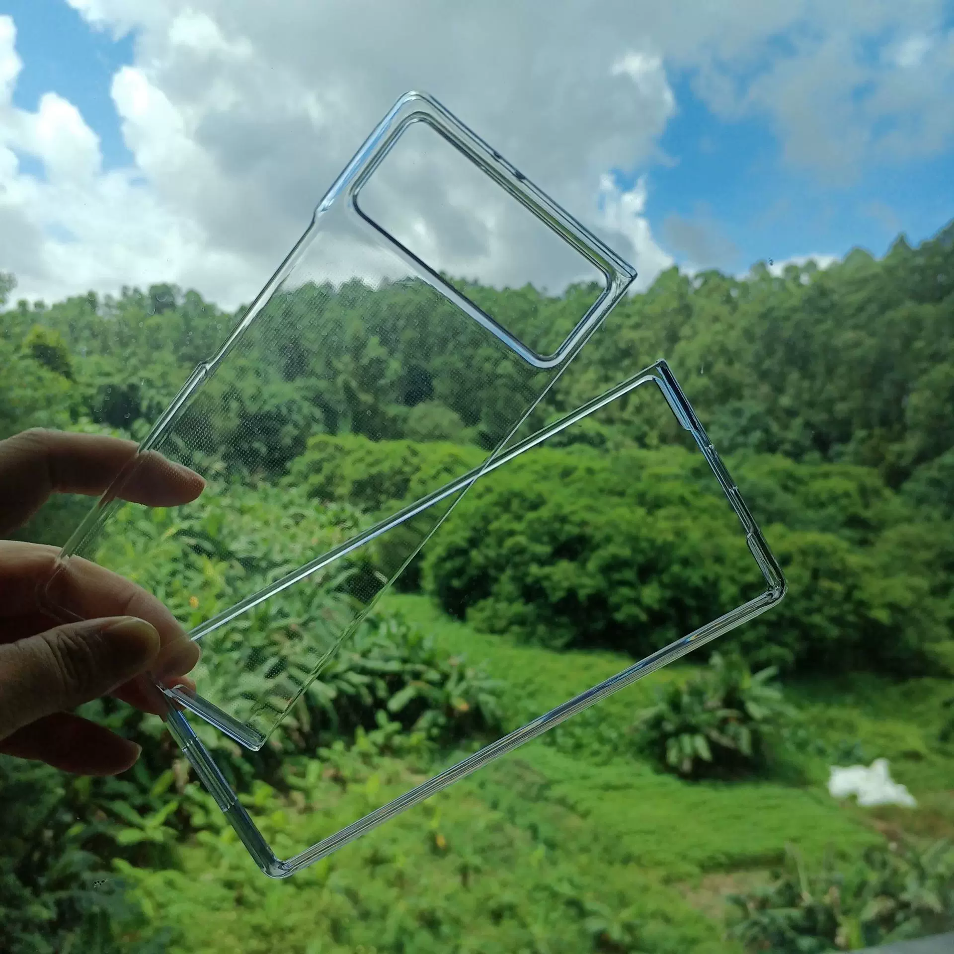 适用于小米mix Fold3折叠手机壳透明PC左右折叠保护套厂家批发