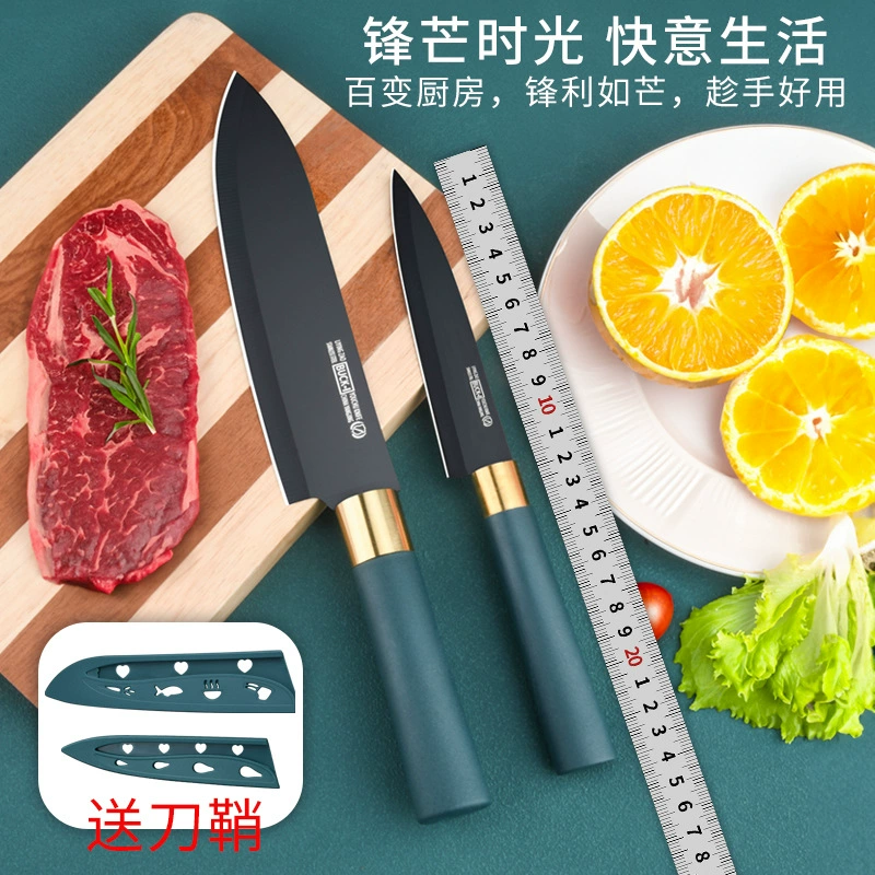 Нержавеющая сталь дома кухонный нож с наборами острый нож шеф-повара с наборами общежития открытый фруктовый нож оптом