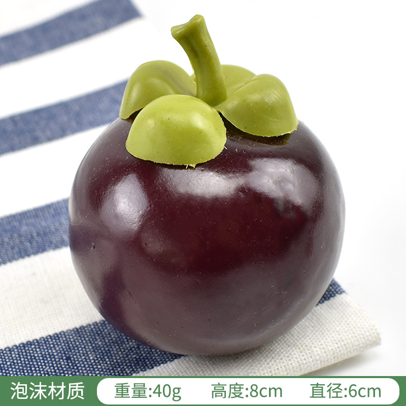 Brown worship of mangosteen