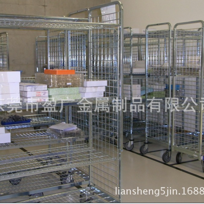 镀铬线网货架   不锈钢货架，铁线货架，镀铬层架，调节货架