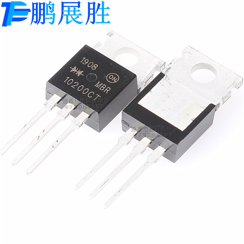 MBR10200CT 全新原装 电压200V 电流10A 直插TO-220 肖特基二极管