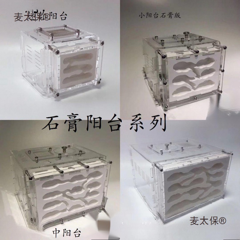 石膏蚁巢巢生亚克力城堡试管宠物生日特硬蚁巢宠物混凝土散麦太保