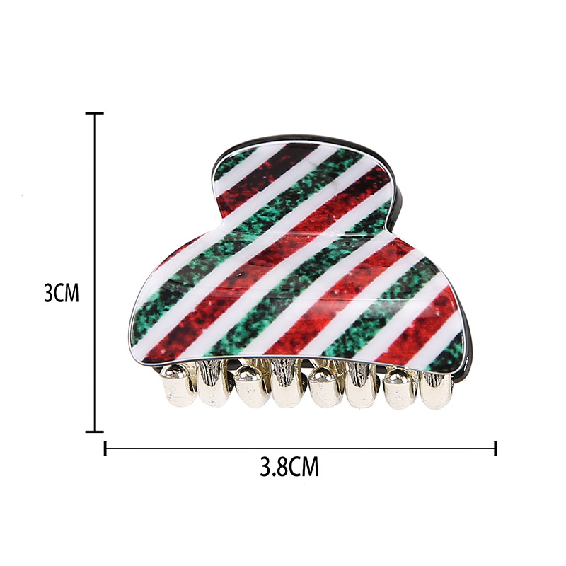 15g Weight Hair Clip Hair Accessories Type Cute Korean Style Women's Lattice Acrylic Acrylic Hair Clip