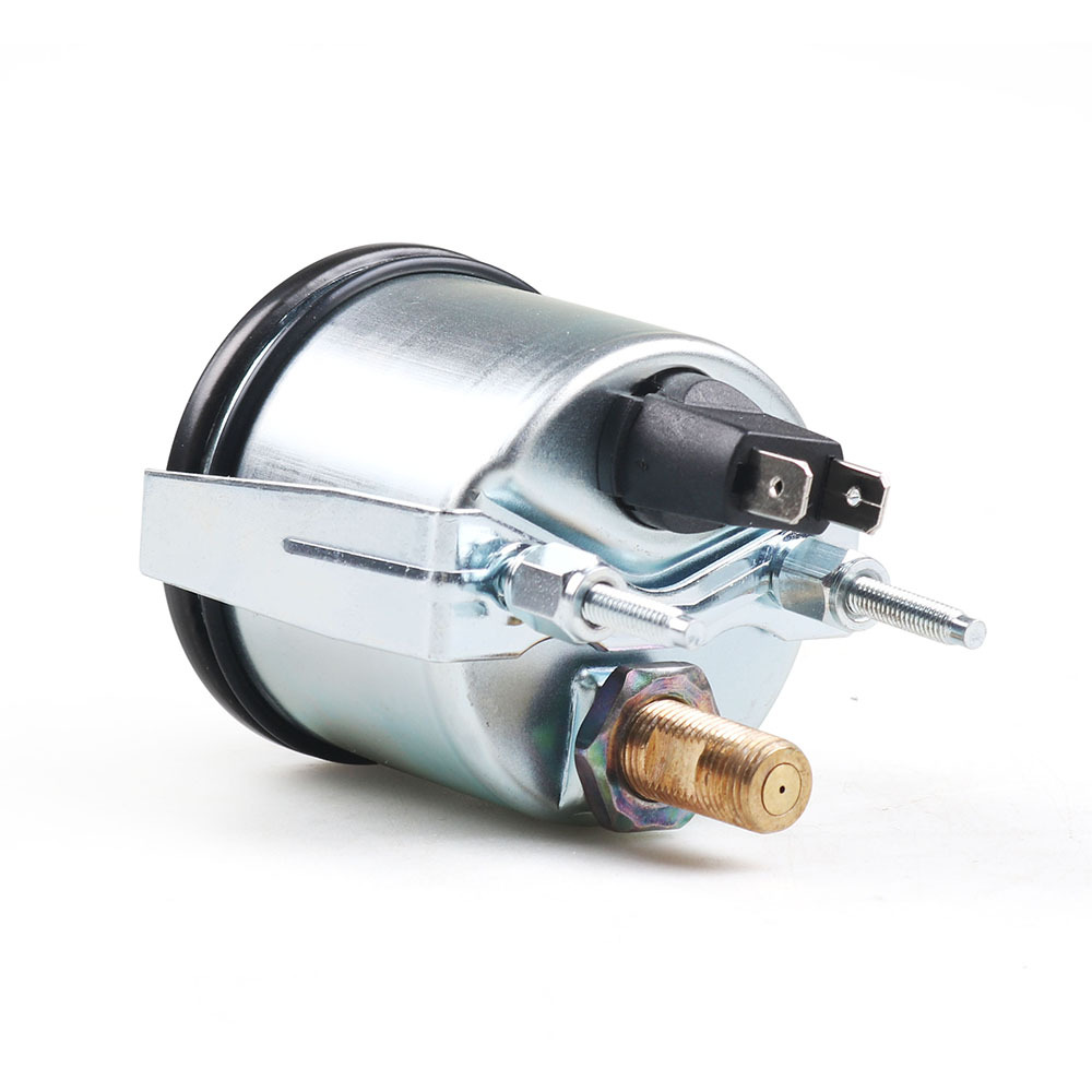 52MM mechanical pressure gauge, intuitive 0~10bar/0-150psi dual-scale display for engineering vehicles