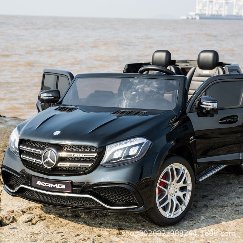 Coche Eléctrico de Cuatro Ruedas para Niños con Control Remoto Recargable