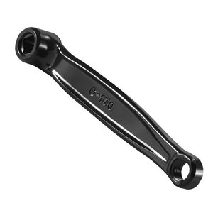 マウンテンバイククランク 全鉄フルトレッグ 165/170mm ハイウェイ自転車動的自転車汎用 高評価