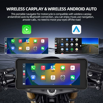 Motorcycle driving recorder Screen Projection Wifi Interconnection