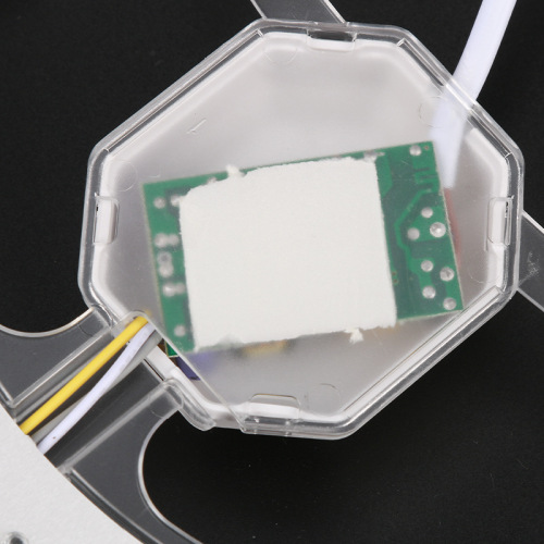 Household Modified Lens Light Source Circular Modification Lamp Diamond Style Round Module LED Replacement Light Core Three-Color Lens