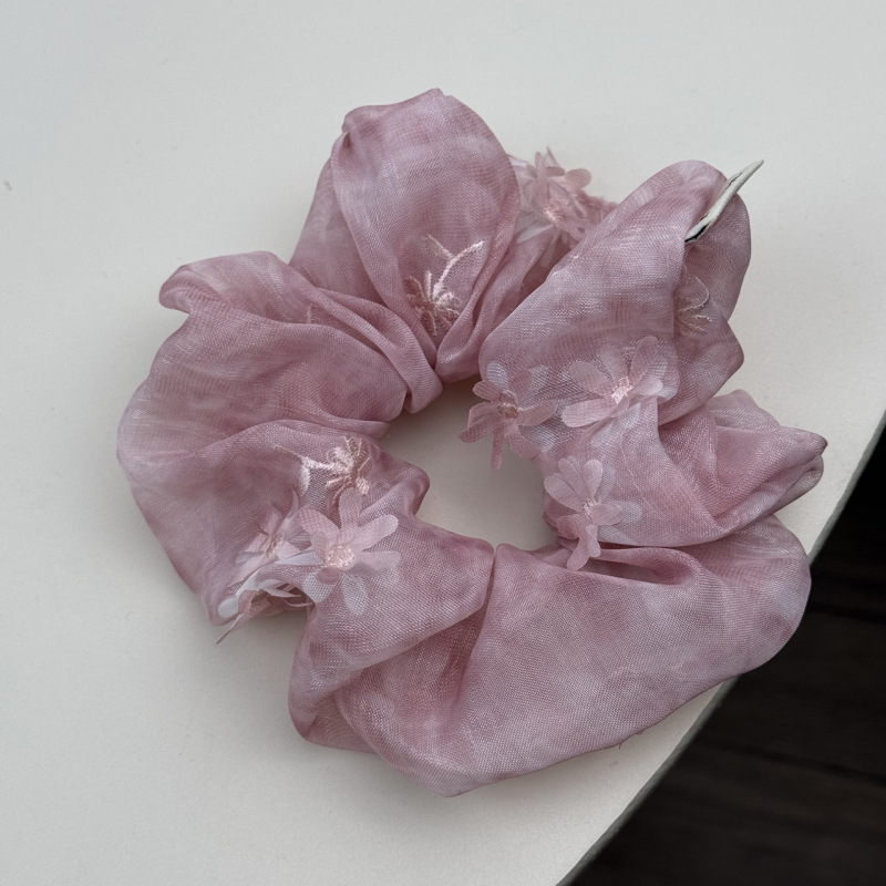 フランス式の超仙網の紗の立体の小さい花の大腸は輪の女性の気質の清新で高級感があります。|undefined