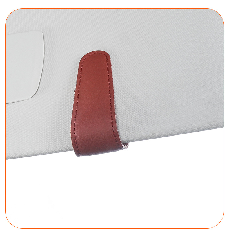Car glasses clip factory direct car interior sun visor storage artifact Multi-Function Card bill storage clip