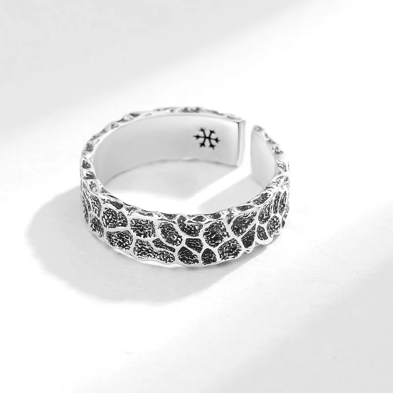 Brand adjustable retro ring, for import