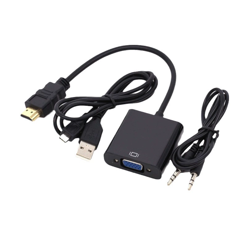 HDMI к VGA с питанием конвертация линии HDMI к VGA роторный разъем конвертация линии