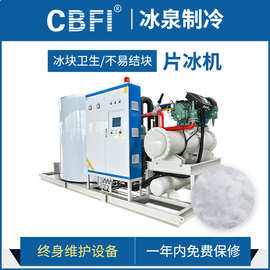 厂家直销 大型工业制冰机 混凝土/化工厂保鲜降温设备30吨片冰机