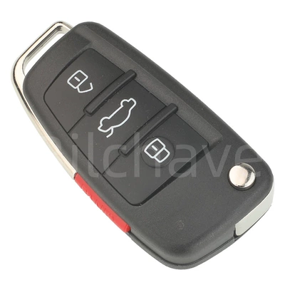 Suitable for 4-Button Tt A2: Car Keys