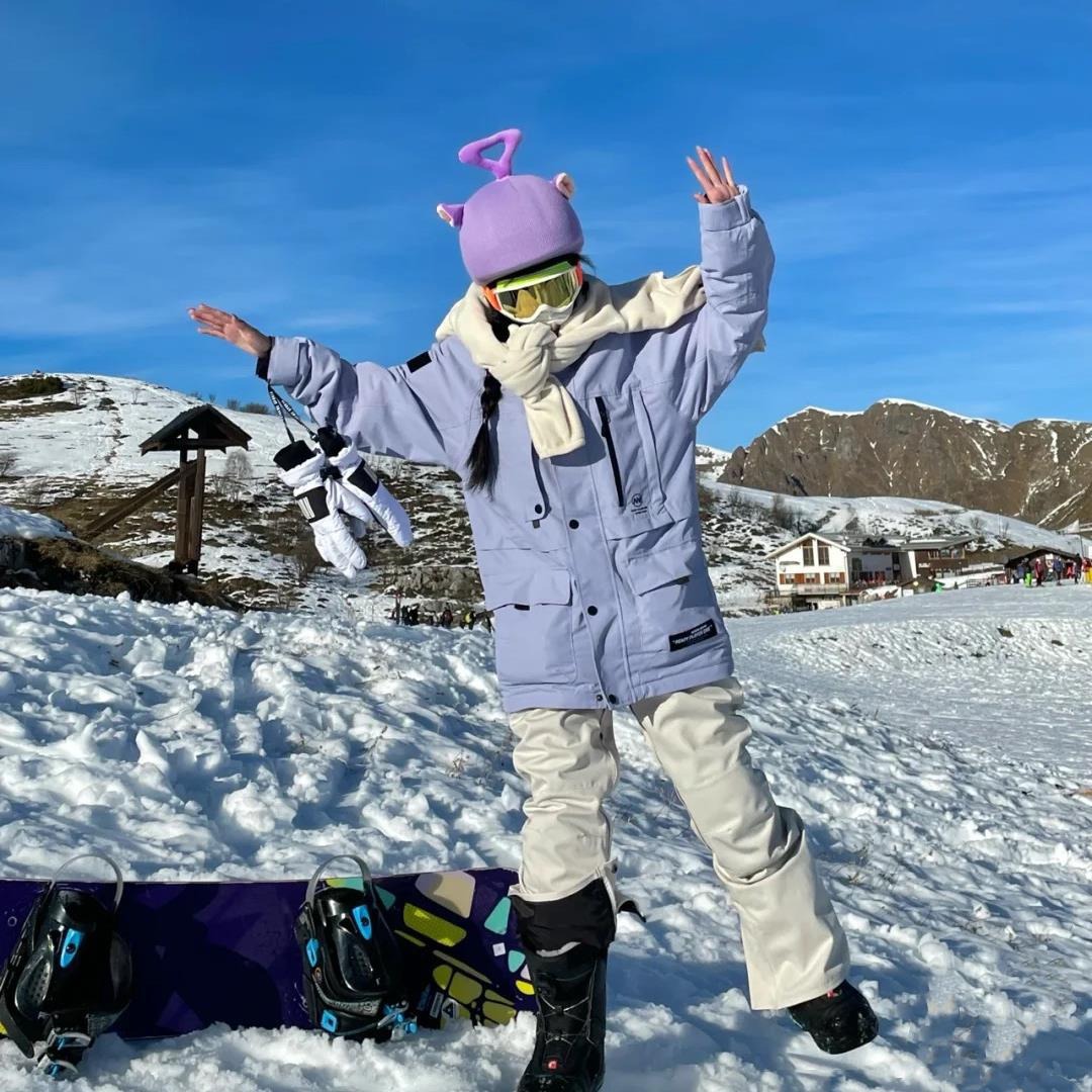 Lingnabel casco de esquí cubierta de sombrero de batería de doble placa sola cubierta de casco de nieve para mujeres adorables accesorios de decoración de orejas para niños