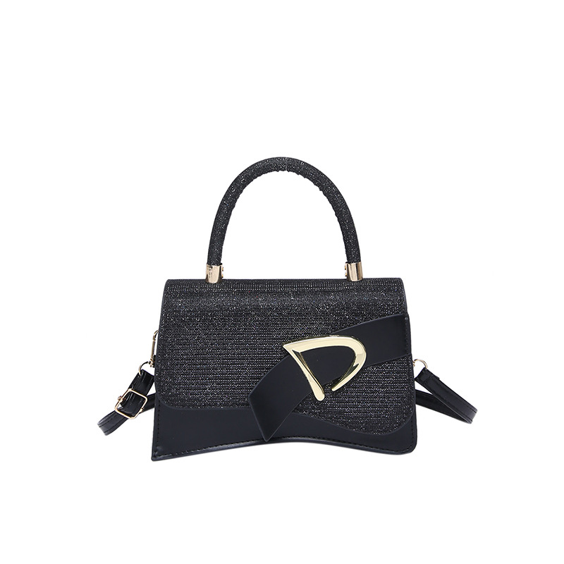 Moda y lujo ligero 2025 nuevo estilo estilo occidental estilo coreano popular retro casual color sólido bolso pequeño de mensajero de un solo hombro