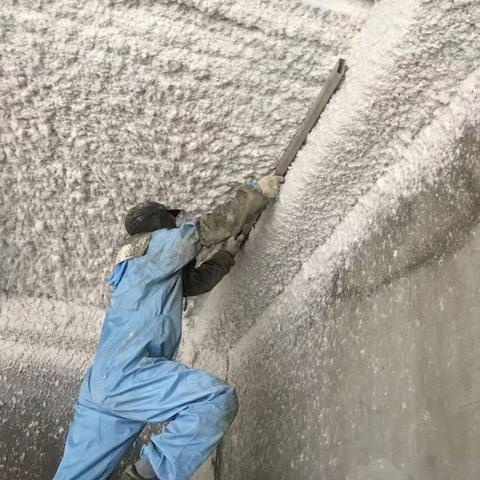 Inorganic Fiber Spray Cotton Roof Insulation Soundproofing Fireproof Cotton Underground Garage Sound-Absorbing Material Class a Fireproof Cotton