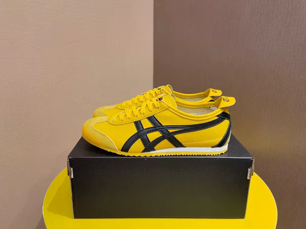 Yellow/Black - Leather