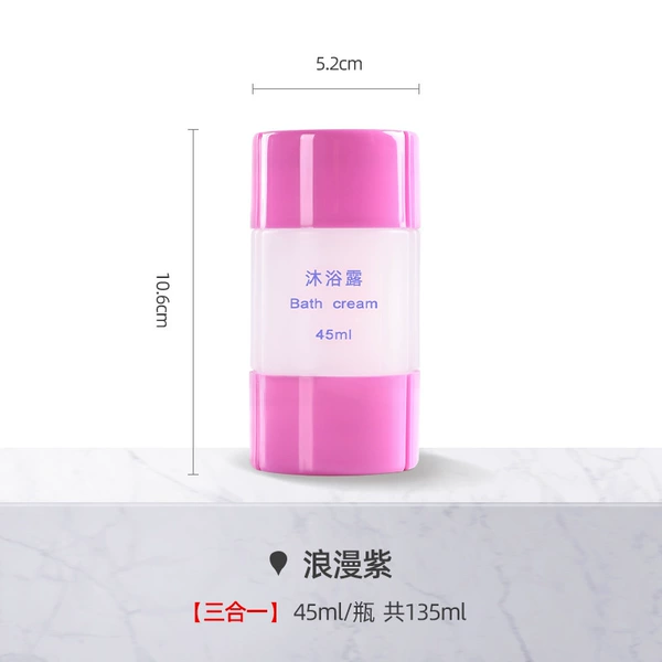 Three-in-one, 45 ml, 135 ml