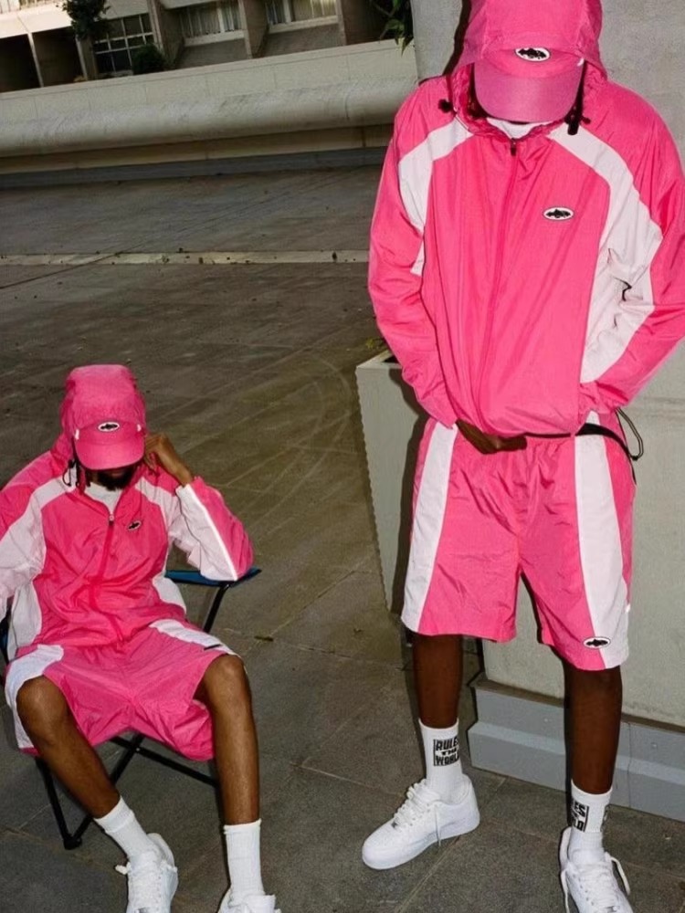 아메리칸 스타일 트렌디 브랜드 CORTEIZ 수 놓은 알카트라즈 윈드브레이커 재킷 남성 커플 Ins 하이 스트리트 방풍 재킷 여성