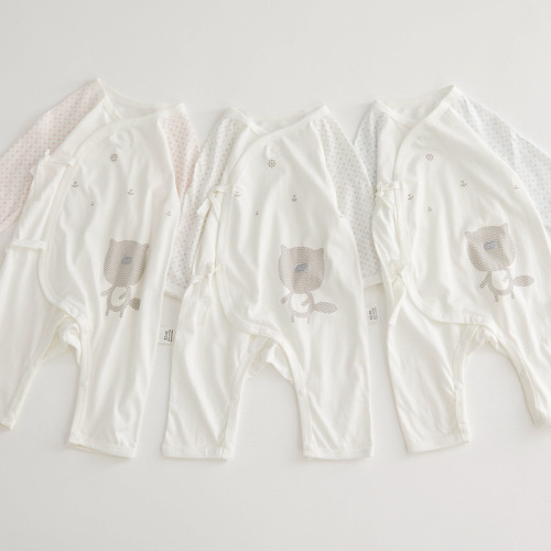 Newborn clothes 0-3 months thin baby summer clothes monk clothes summer type a baby jumpsuit