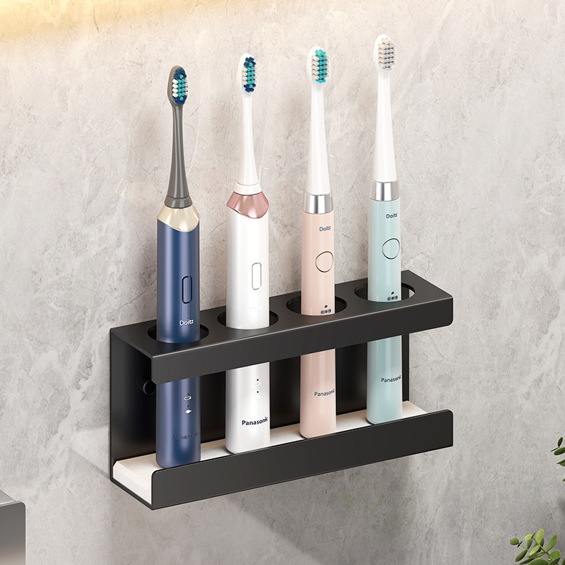 Wall-mounted Toothbrush Holder With Diatomaceous Earth Base_voghion.com