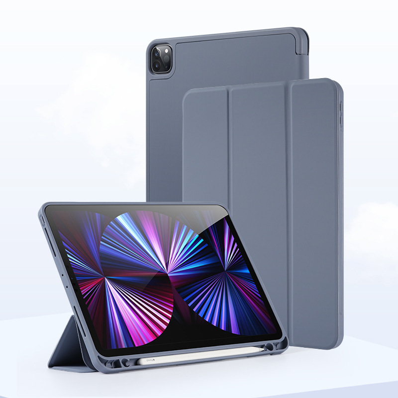 適用2025項11インチ10.5ペン溝付きair 4タブレットipad 10.2シリコン9.7ソフトケース底保護カバー|undefined