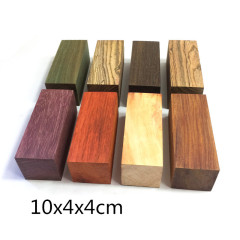赤木料木ブロック紫光檀紅酸枝料ひょうたん料材料檀木黒胡桃木10x4x4 cm