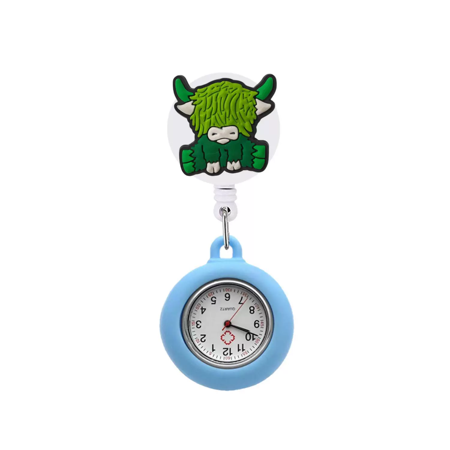 Cartoon cute silicone pocket watch, Amazon
