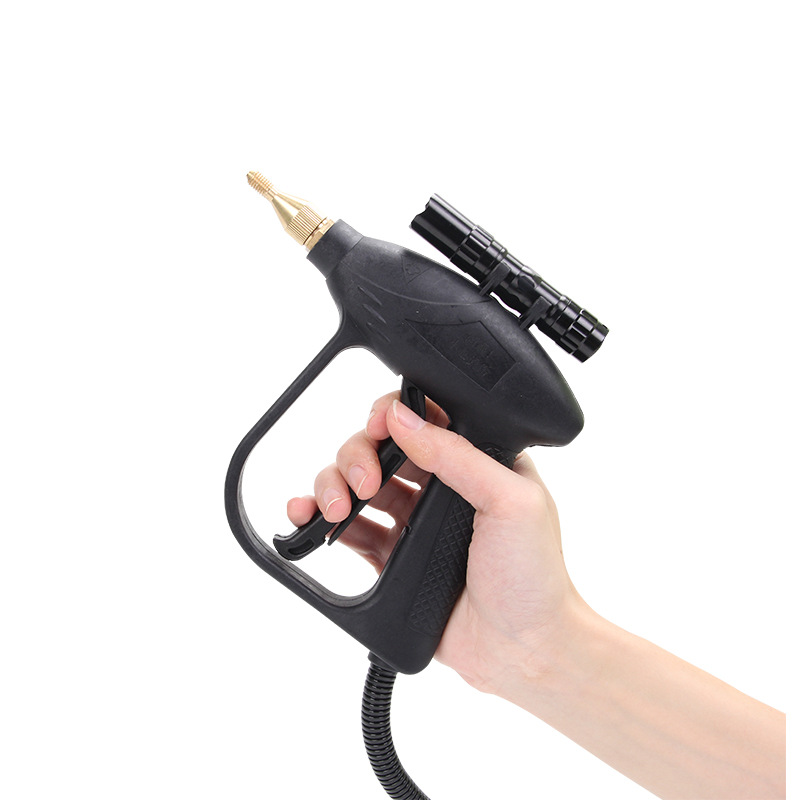 máquina de limpieza de vapor de alta temperatura y alta presión con marca de pistola, lavadora de automóviles, aire acondicionado doméstico, cocina, máquina de limpieza, herramienta de desinfección