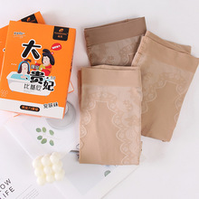 加大码春秋天鹅绒女丝袜比基尼高弹自然裸肌防勾丝连裤袜远东510